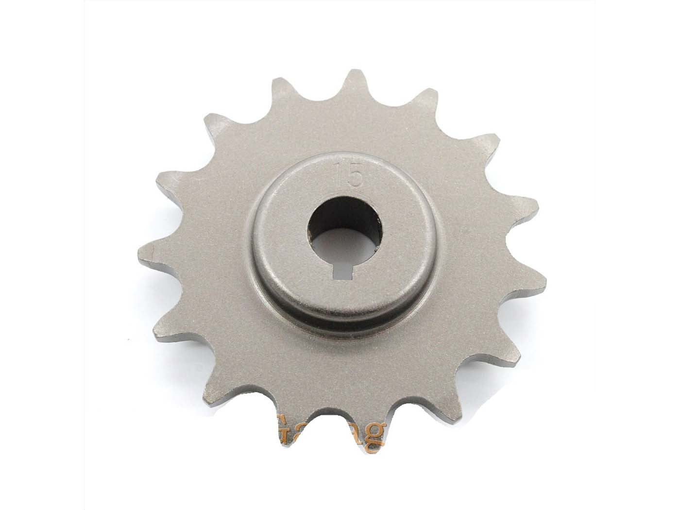 Pinion întărit 15 dinți arbore 13 mm pentru Sachs Limbo 50, RS 50, Ultra 50, Hercules Limbo 50 și alte modele
