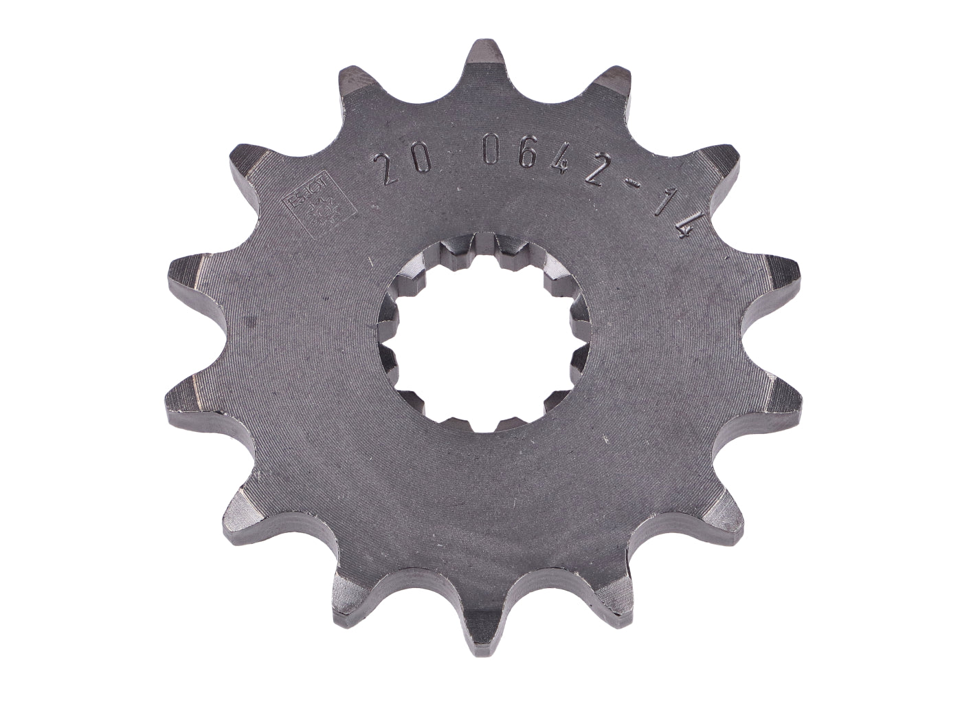 Pinion Esjot oțel 14 dinți 20/17mm pentru Puch Monza / M50 Sport 48,8ccm