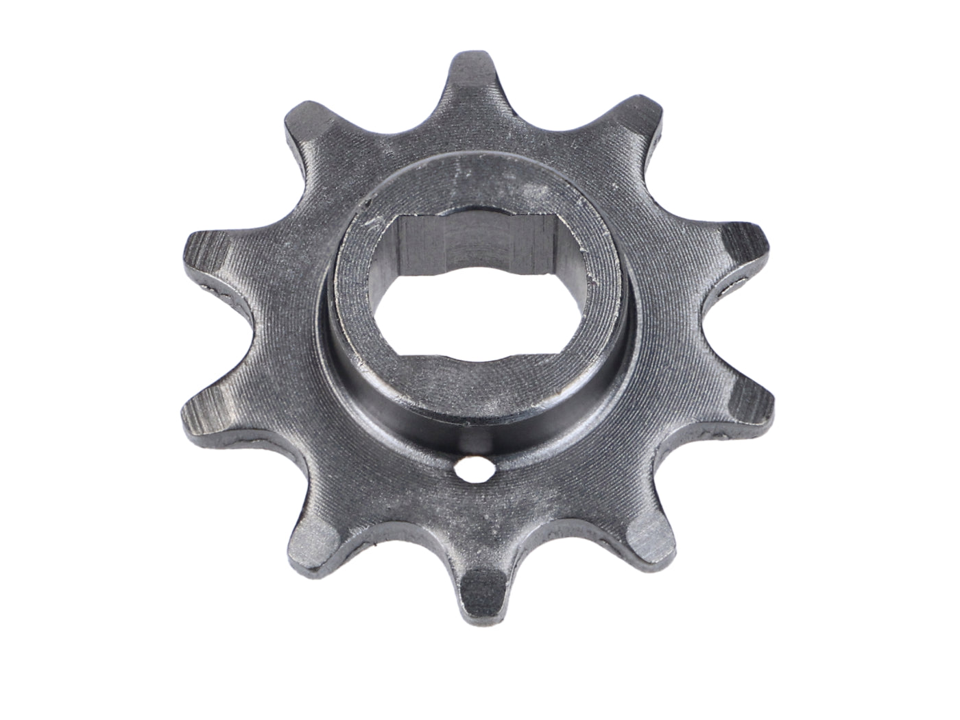 Pinion Esjot oțel 10 dinți montaj oval 16x11mm pentru Zündapp R 50, RS 50, Automatik, High Riser, TS ZD și alte modele