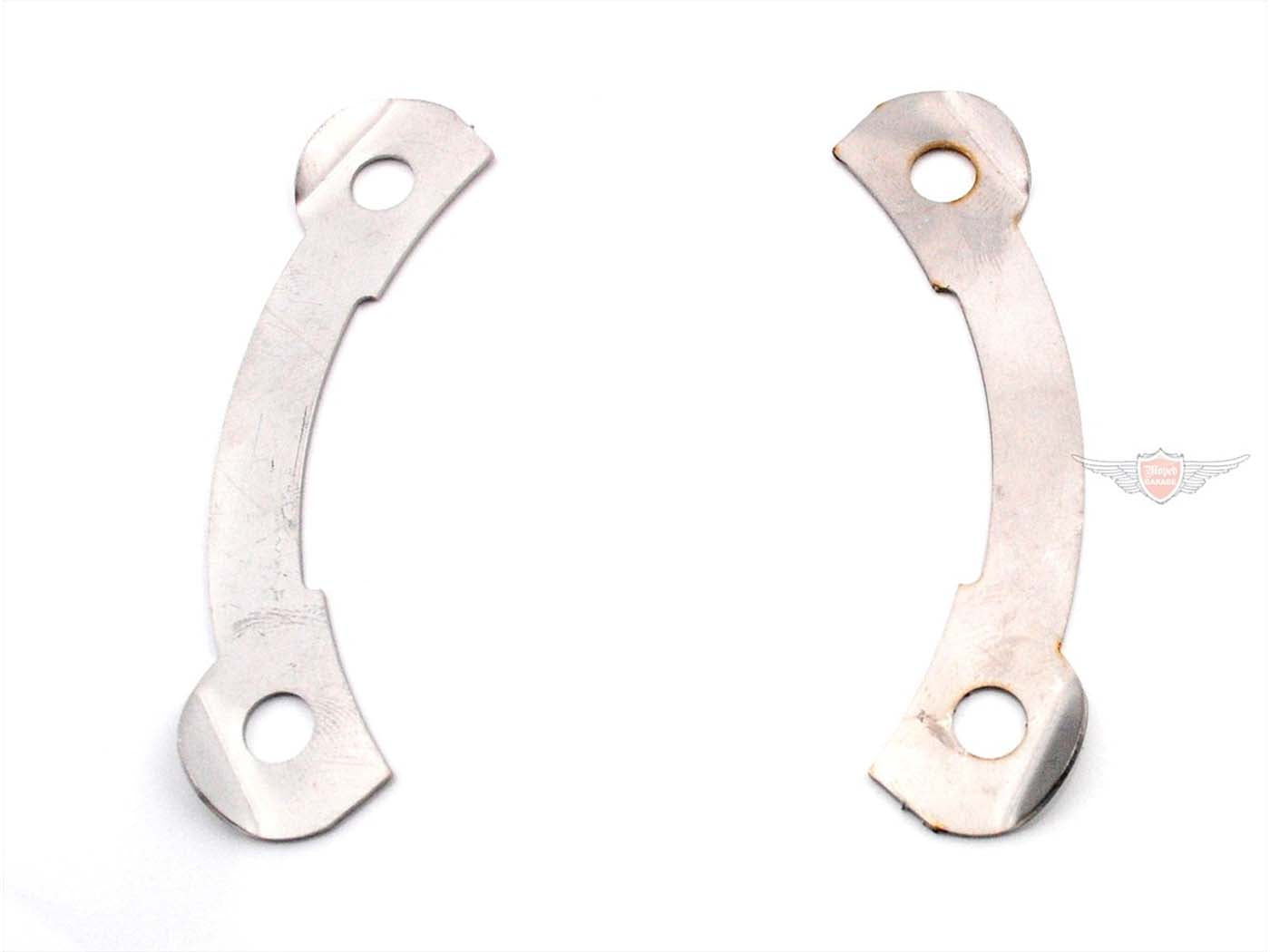 Tablă de asigurare MOGA inox set pinion 2 bucăți pentru Hercules K 50 Ultra III LC