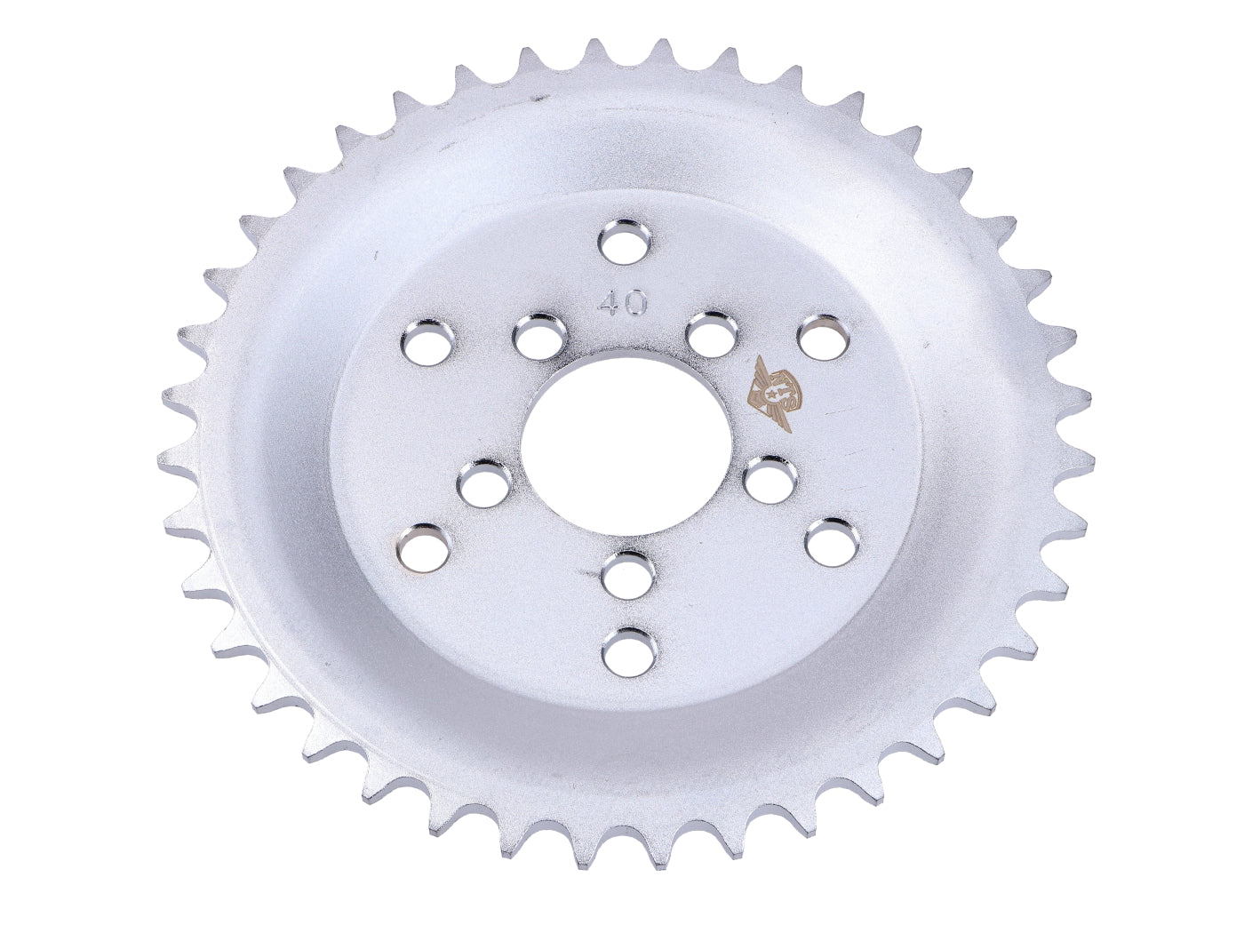 Coroană NTS Parts 40 dinți aluminiu pentru Puch Monza M50 Sport