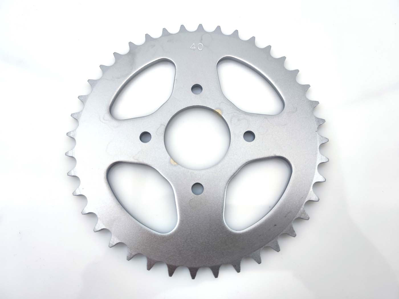 Coroană Presto aluminiu 40 dinți 4 găuri pentru Hercules Prima 2, Prima 3, Prima 4, Prima 5, M4 și alte modele