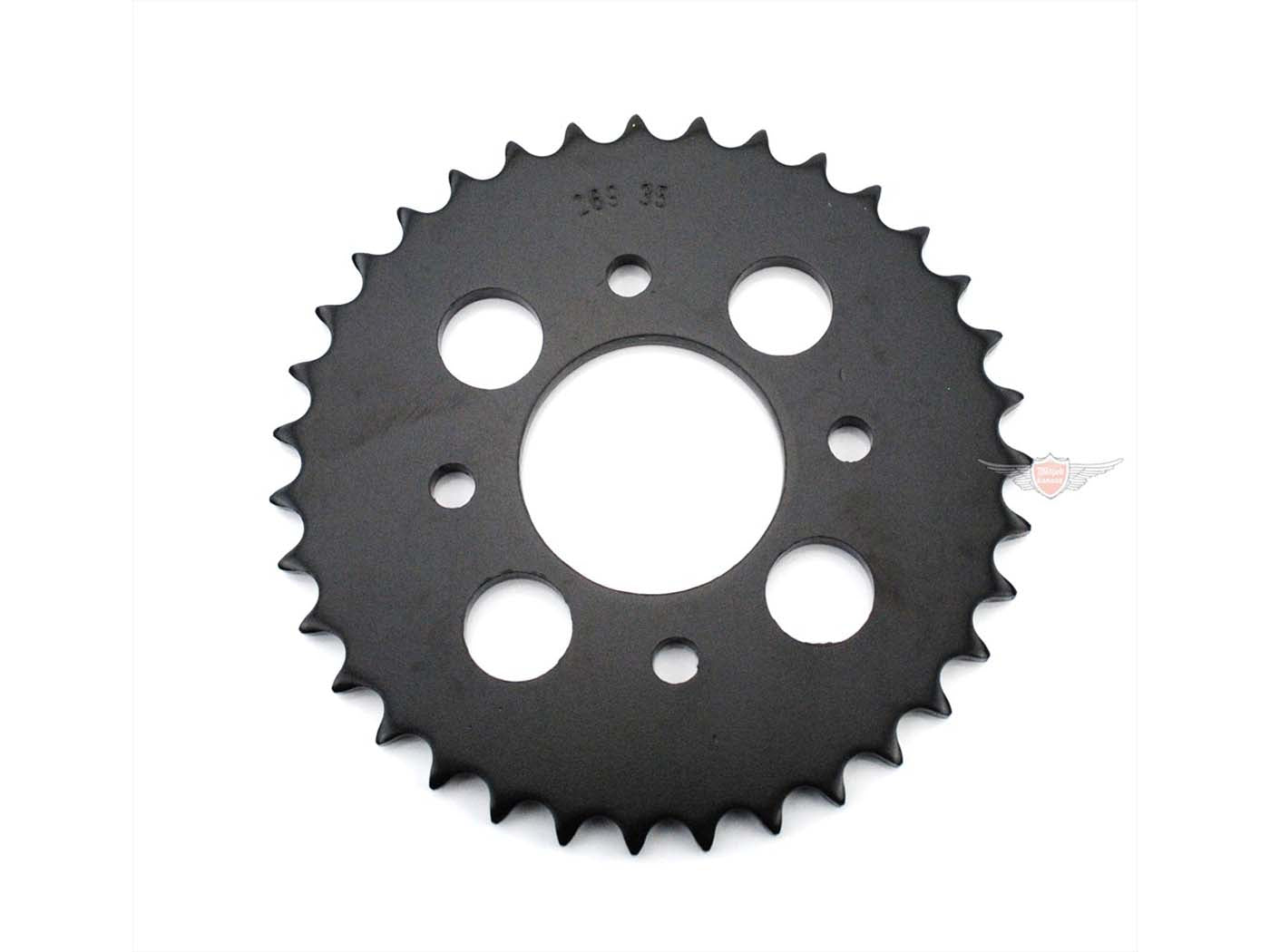 Coroană Esjot oțel 35 dinți 50mm 76mm neagră pentru Hercules K 50 Ultra, K 50 Ultra I LC, K 50 Ultra II LC, K 50 Ultra III LC și alte modele