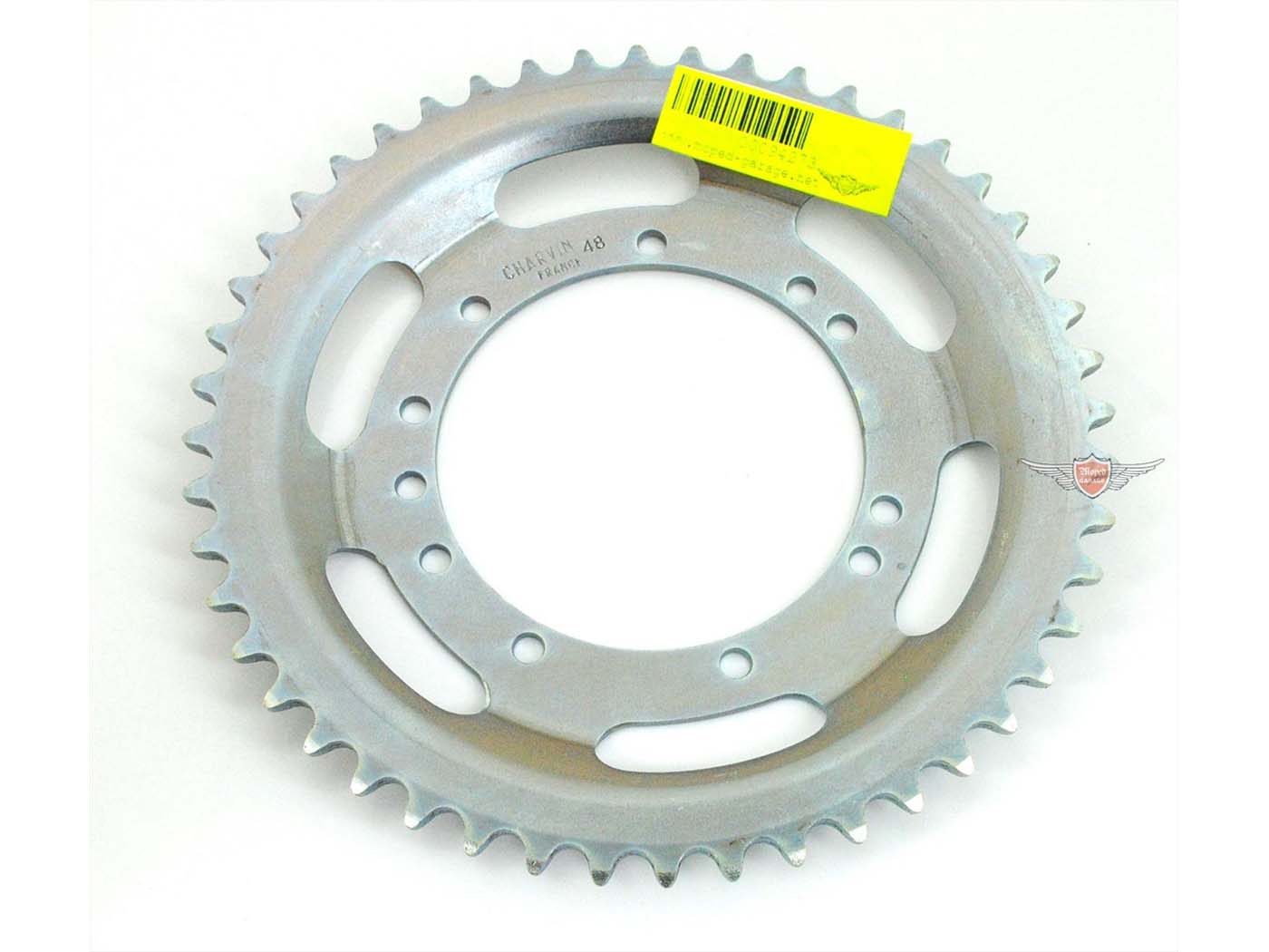 Coroană Întărită 48 Dinți 94mm Aluminiu 11 Orificii pentru Peugeot 103 AC 50 2T