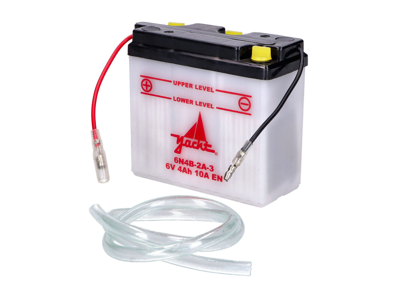 Baterie 6N4B-2A-3 6V 4Ah pentru Yamaha DT 50 R, RD 50 MX, Simson KR51, Suzuki TS 50 X și alte modele