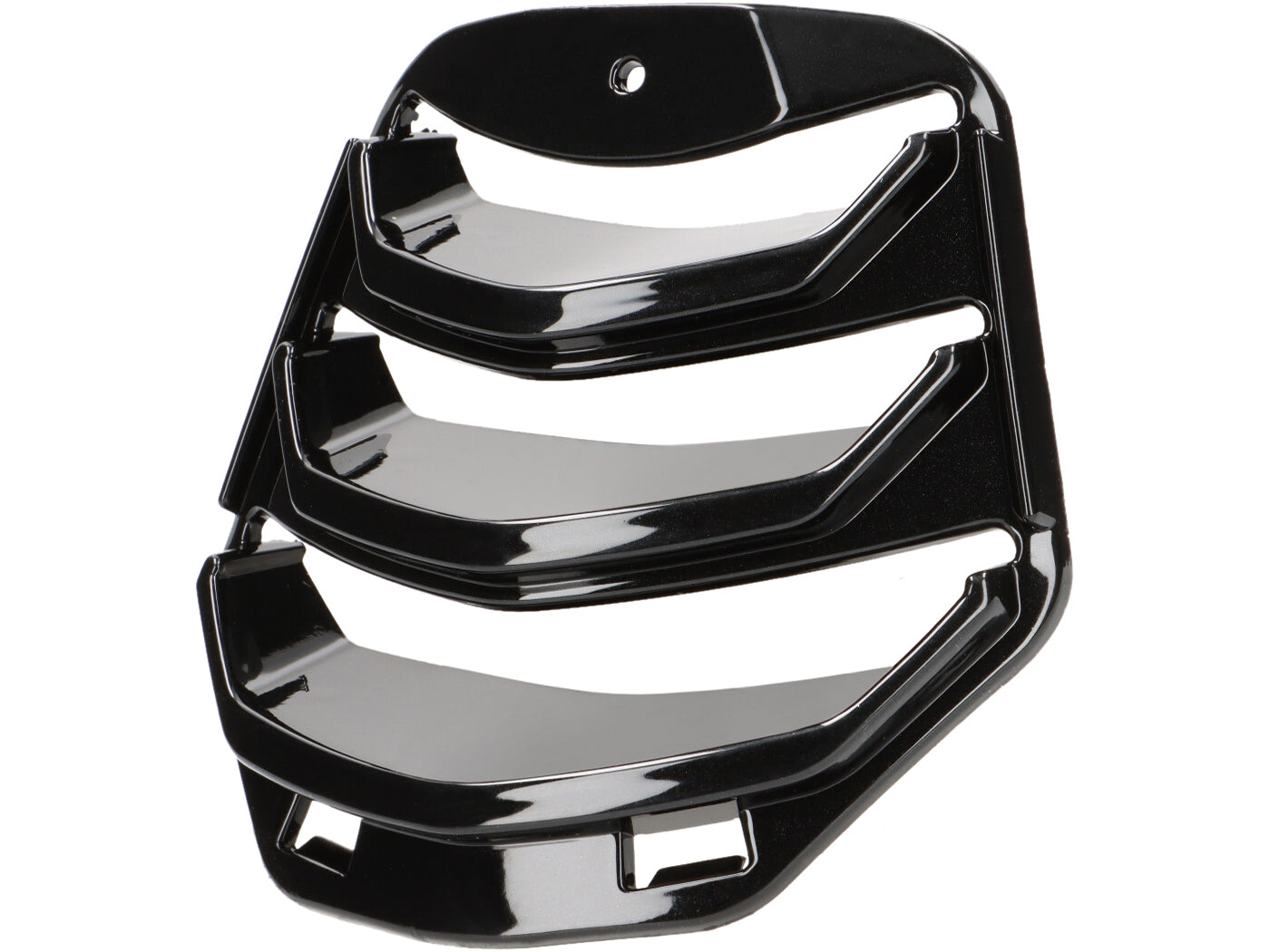 Inserție carenaj Moto Nostra negru lucios pentru Vespa GTS 125 iGet ABS E5, GTS 300 ie ABS E5
