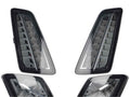 Set semnalizatoare față/spate Moto Nostra LED cu lumină dinamică și poziție, sticlă fumată pentru Vespa GTS 125-300 HPE 2023-
