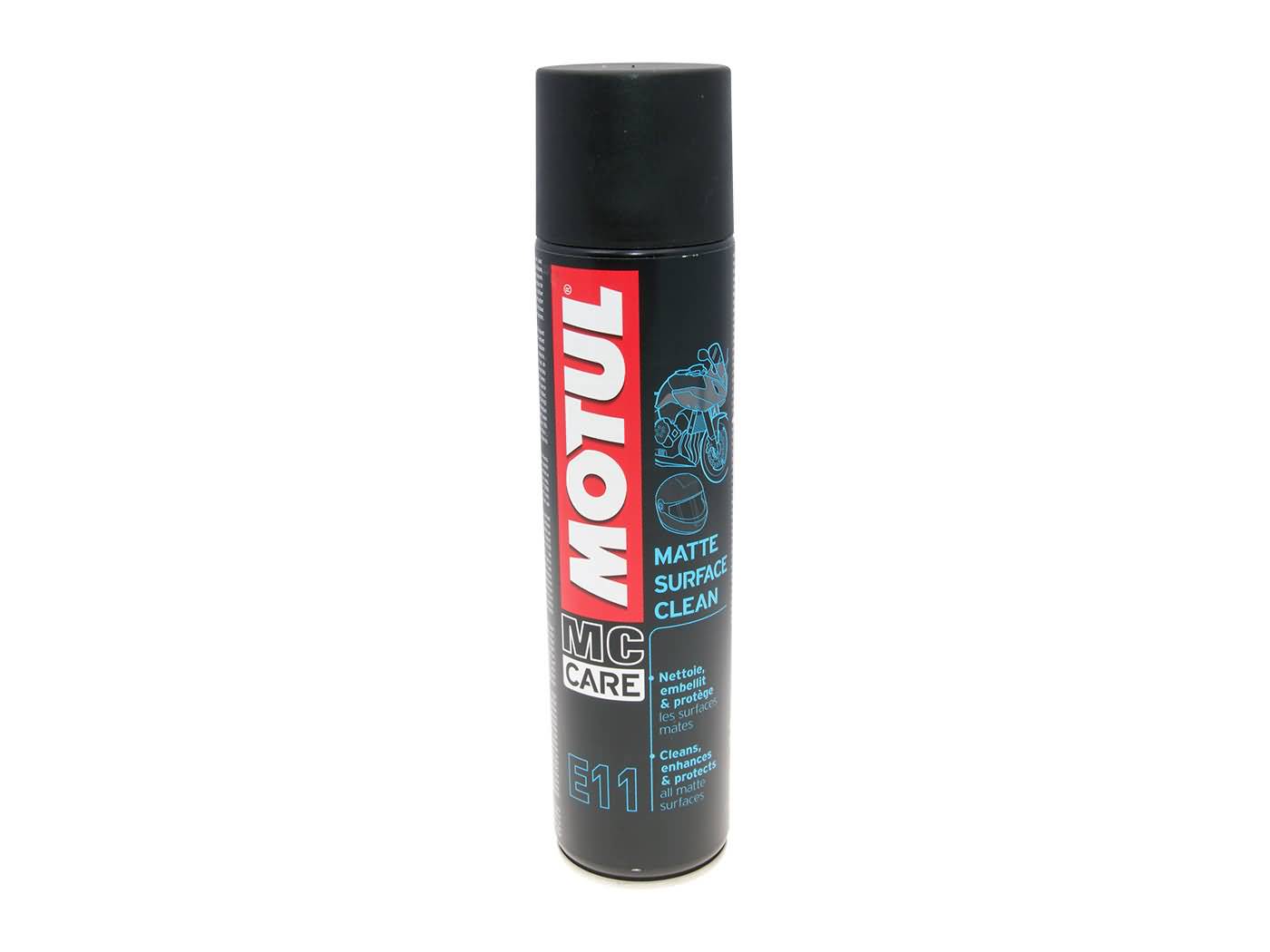 Curățător uscat Motul MC Care E11 Matte Surface Clean pentru suprafețe mate 400ml universal
