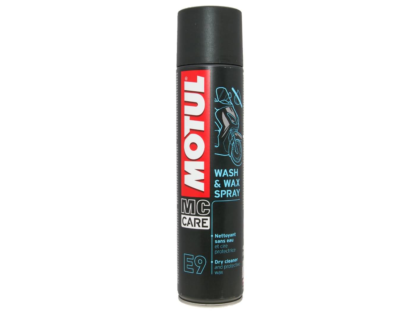 Spray curățare și ceruire Motul MC Care E9 Wash & Wax 400ml universal