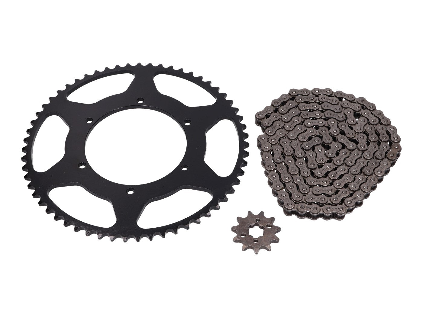 Set lanț 101 Octane 11/59 dinți pentru Aprilia RX 50, Gilera RCR 50, Derbi Senda 50 R E4 2018-