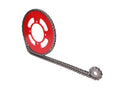 Set de lanț 101 Octane 12/60 dinți roșu pentru Beta RR 50 Enduro / Motard E4 2018-