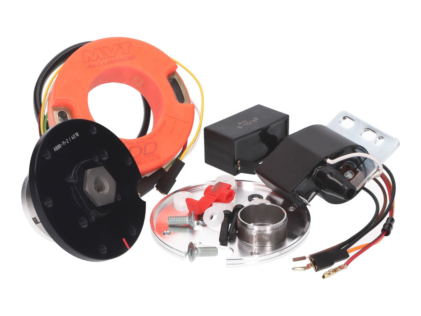 Sistem de aprindere rotor intern MVT Allumage Digital Direct cu lumini pentru Peugeot orizontal