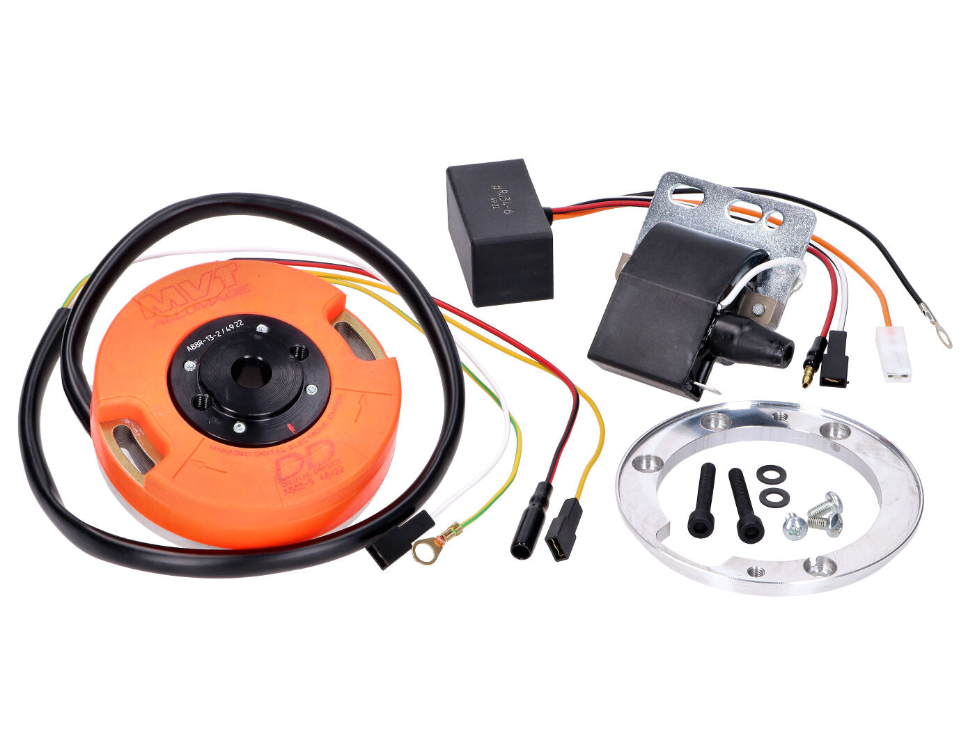 Sistem de aprindere cu rotor intern MVT Allumage Digital Direct cu lumini pentru Puch Maxi S/N, Maxi L2A, Maxi K2, Maxi P1, Maxi ZA50