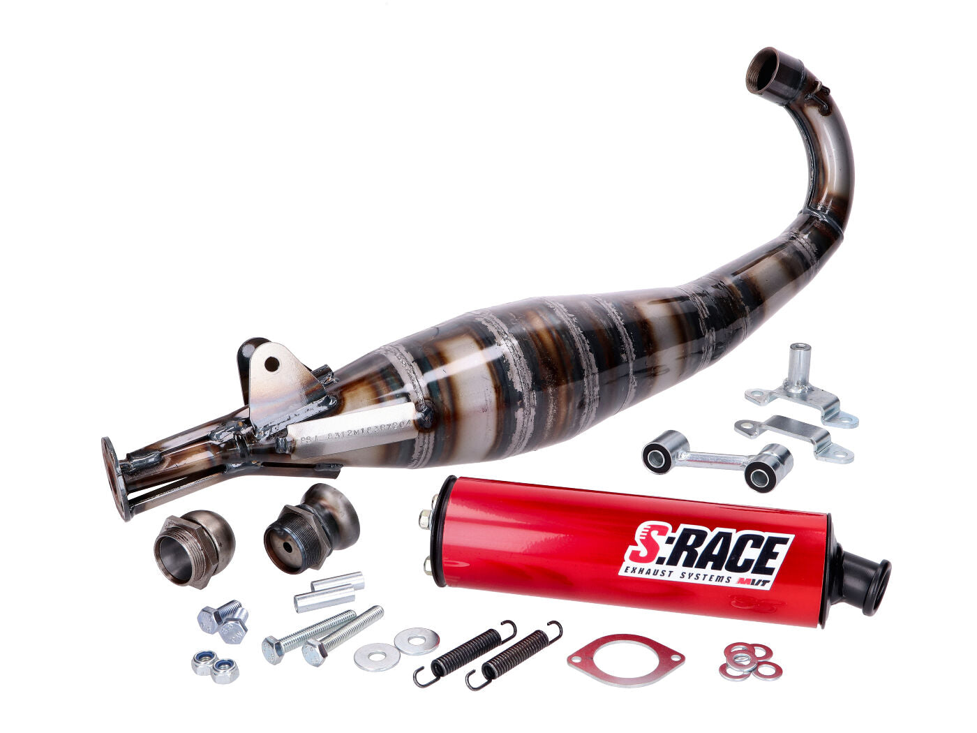 Eșapament sport MVT Allumage SP2 S-Race pentru MBK Magnum, Carre AV 88, Rock, AV-51, FX 50 Aqua și alte modele