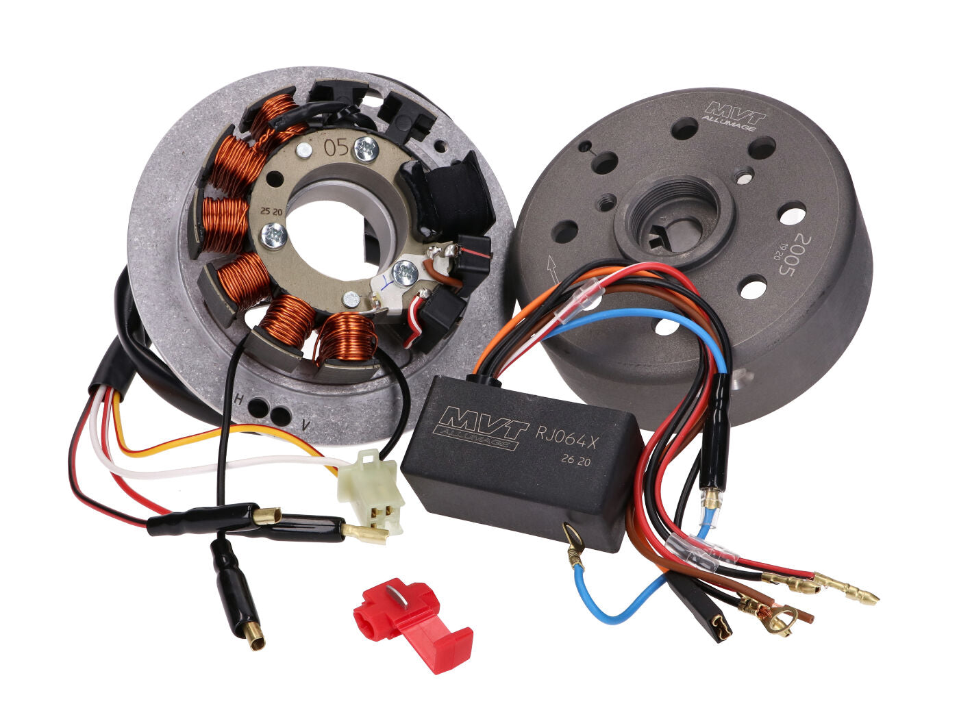Sistem de aprindere MVT Allumage Millenium pentru Yamaha Aerox, Jog, Neos, MBK Nitro, Ovetto 50 2T și alte modele