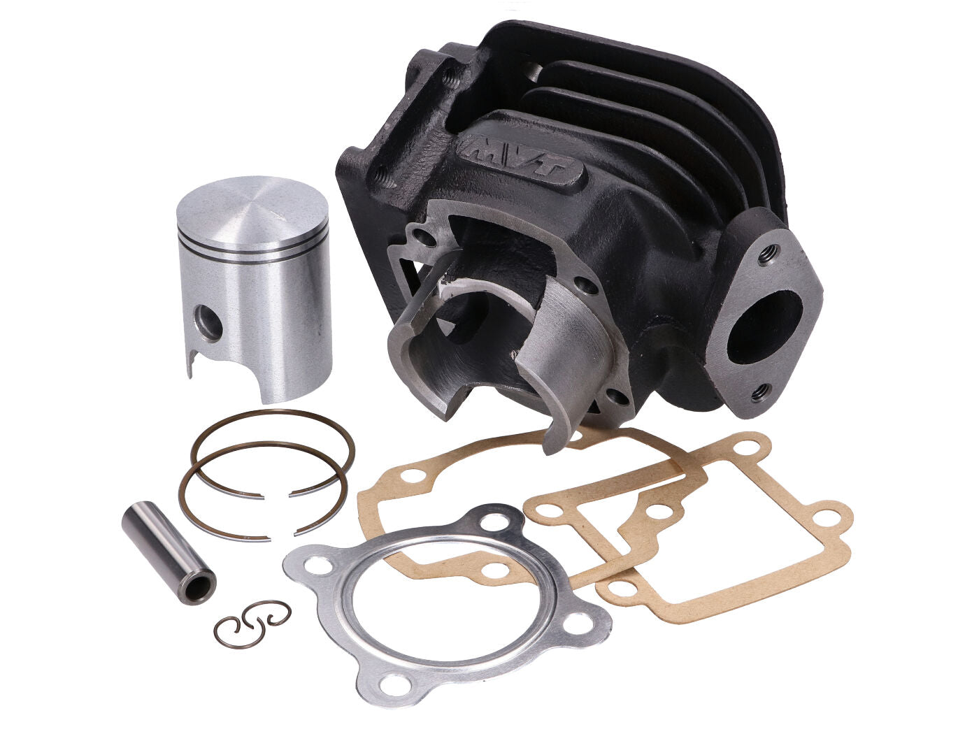 Kit Cilindru MVT Allumage Iron Max 50cc pentru MBK, Yamaha, Aprilia și alte mărci Minarelli vertical