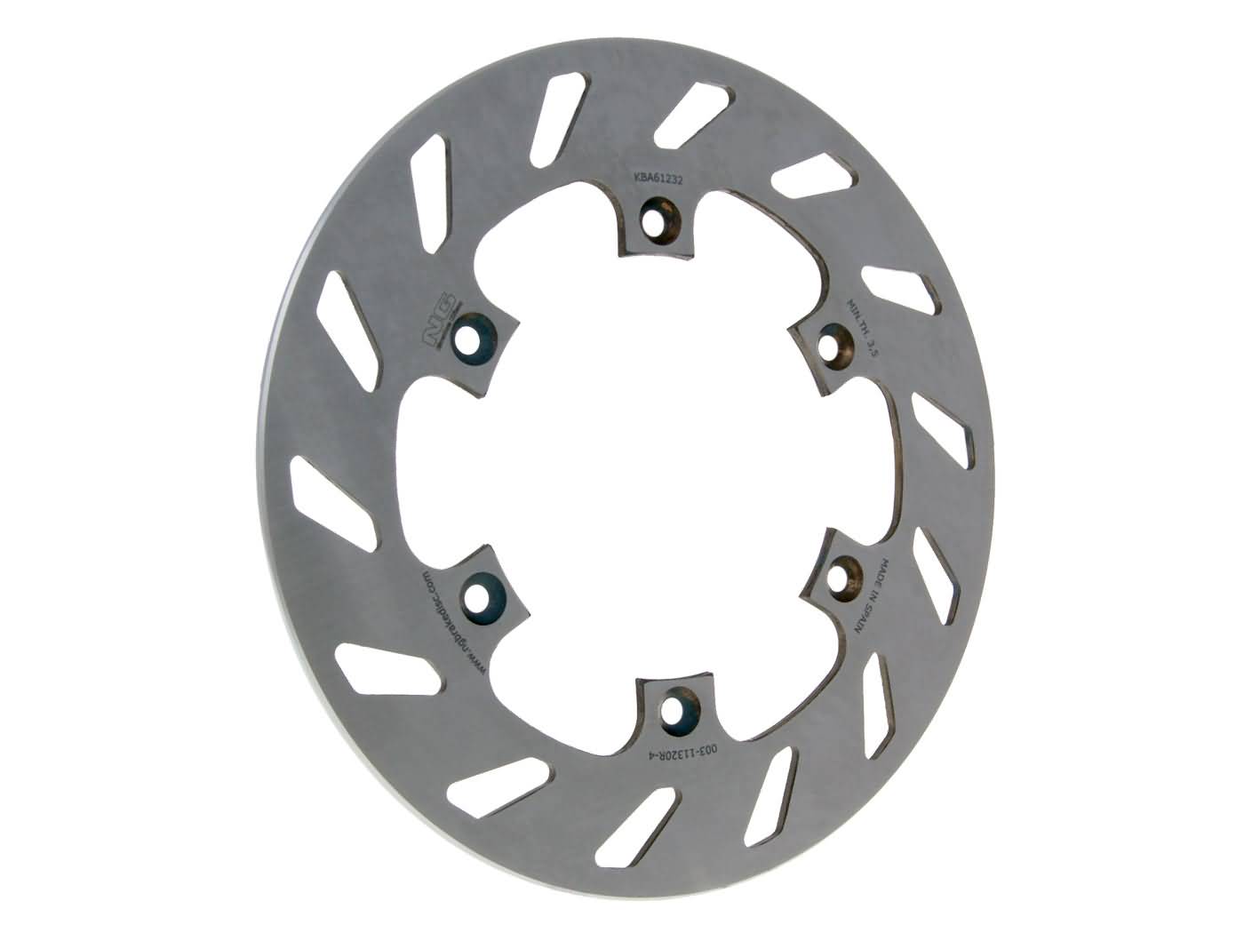 Disc de frână față NG Brake Disc pentru Gilera GSM 50, H@k 50, Zulu 50, Puch Condor și alte modele