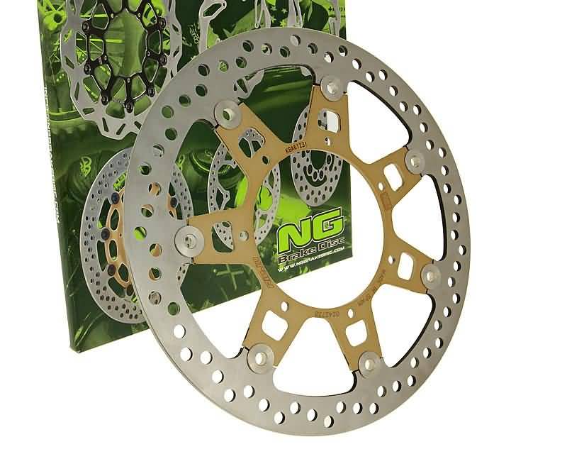Disc de frână flotant NG Brake Disc pentru Rieju RS2 50 Matrix, Malaguti NKD 50 Drakon