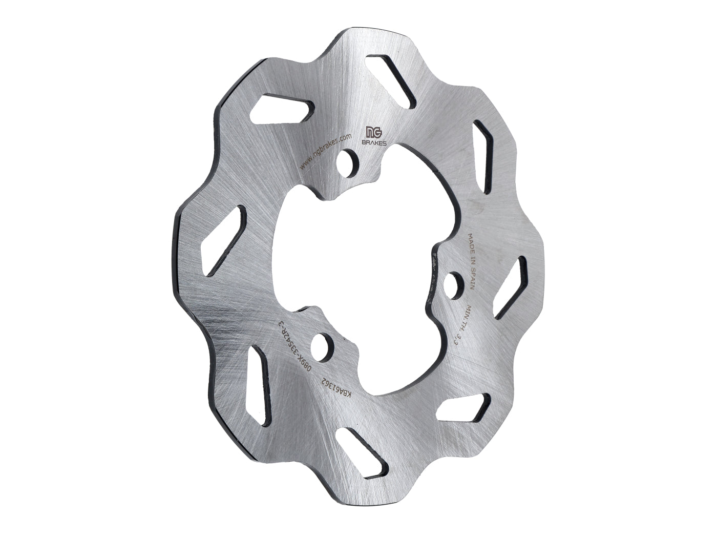 Disc de frână NG Brake Disc ondulat pentru Aprilia, Derbi, Gilera, MH, Peugeot, Sherco
