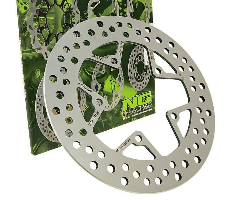 Disc de frână NG Brake Disc pentru Yamaha Cygnus XC125 X, BWs 125 ie, MBK Flame XC125 X, X-Over 125 ie