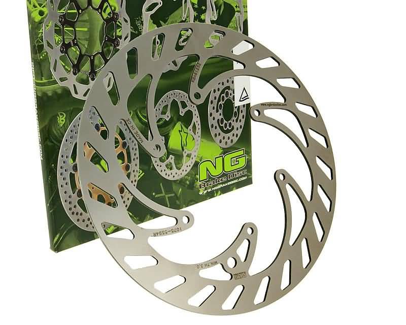Disc de frână NG Brake Disc pentru Beeline SMX 50 Black Tiger, Supercross 50, 50 SM Supermoto AM6 2T LC, CPI Supercross SX 50, Supermoto SM 50