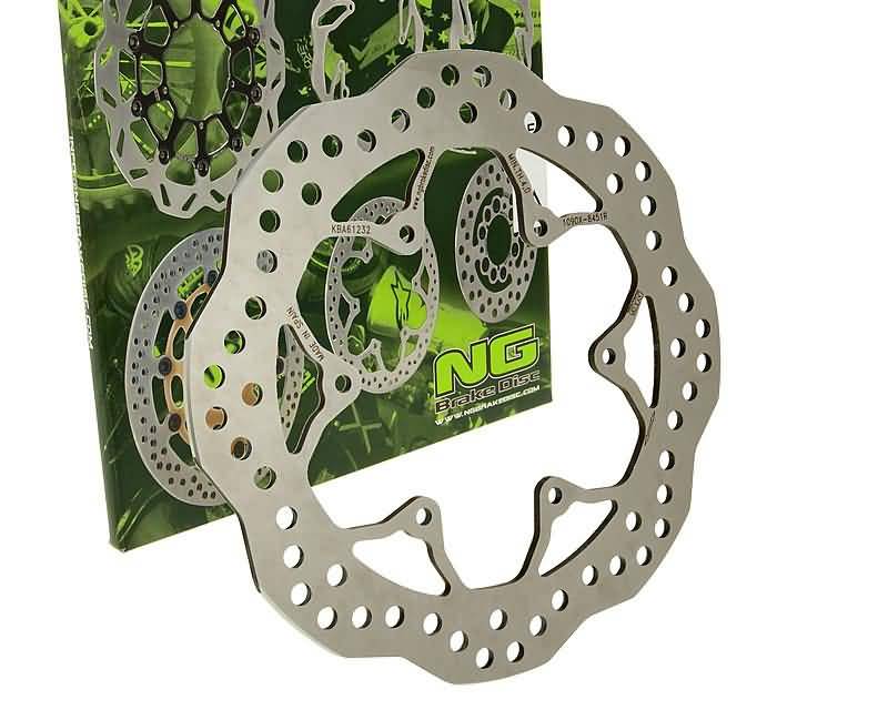 Disc de frână NG Brake Disc Wavy pentru Piaggio, Gilera și alte modele