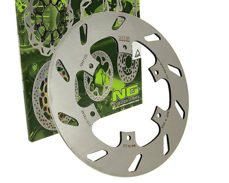 Disc de frână NG Brake Disc pentru Vespa GT, GTS, GTV, Piaggio Liberty, NRG, Gilera Runner și alte modele