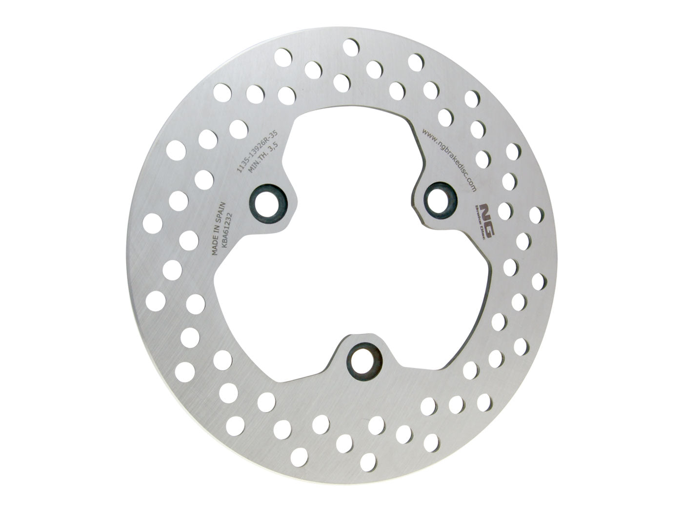 Disc de frână spate NG Brake Disc pentru Daelim Otello 125 4T AC, Otello 125 Fi 4T AC
