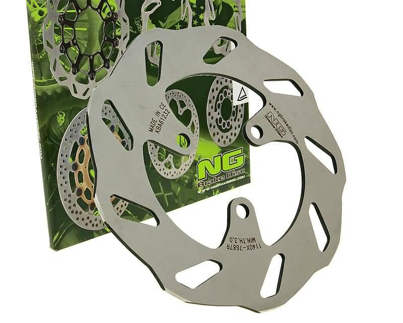 Disc de frână NG Brake Disc Wavy pentru Peugeot Kisbee, Ludix 2 Blaster, Ludix 2 Elegance, Ludix 1 Blaster și alte modele
