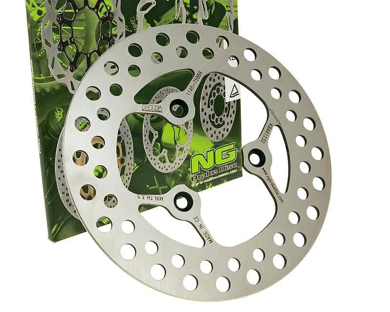 Disc de frână spate NG Brake Disc pentru Peugeot Elystar 50 TSDI