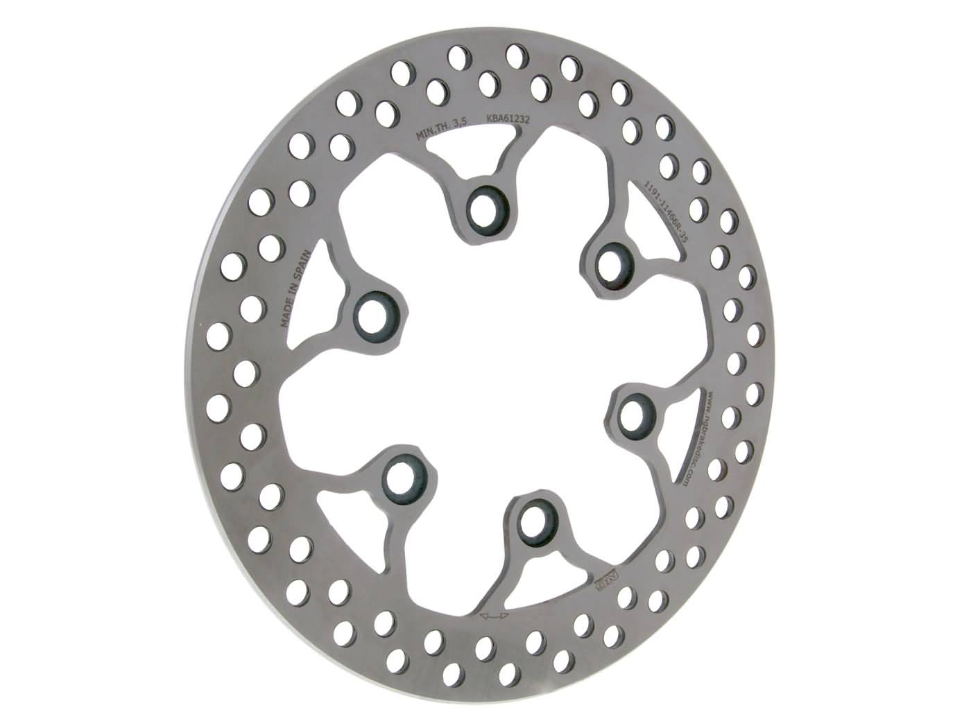 Disc de frână spate NG Brake Disc pentru Hyosung GT 125, GT 250, GT 650 și alte modele