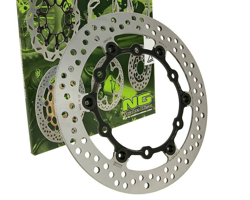Disc de frână NG Brake Disc flotant față pentru Yamaha T-Max 500i 08-11, SR 125 97-02