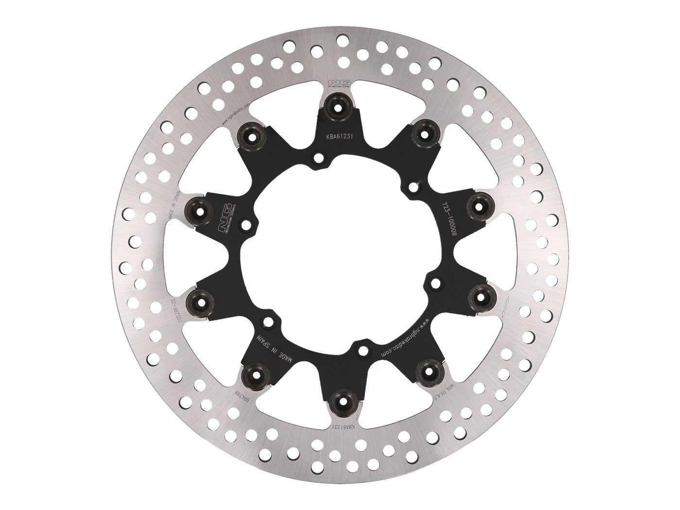 Disc de frână NG Brake Disc flotant pentru Suzuki DR-Z 400 (2005-2010) față