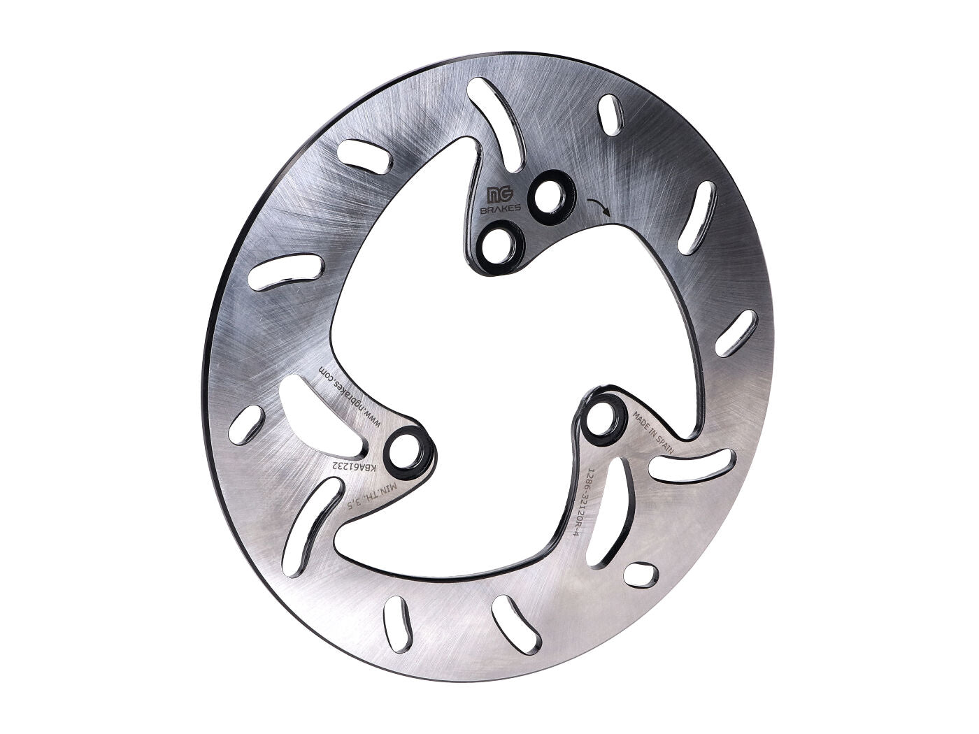 Disc de frână NG Brake Disc pentru Rieju MRT 50 SM Freejump, MRT 50 Pro Freejump SM, Tango 50 (AM6)