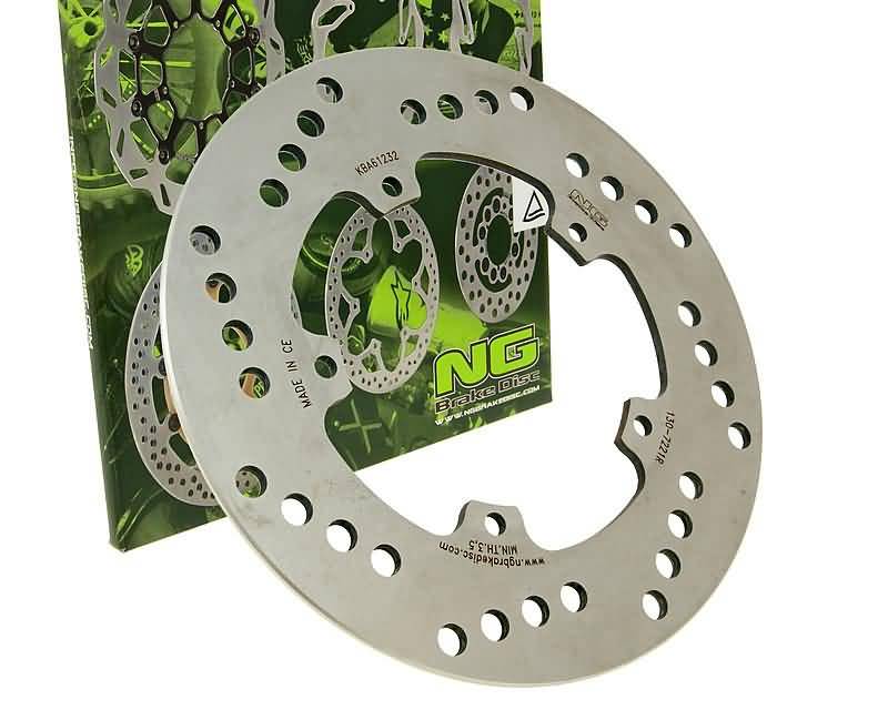 Disc de frână NG Brake Disc pentru Vespa Modern, Piaggio, Vespa Classic, Derbi, Gilera și alte mărci