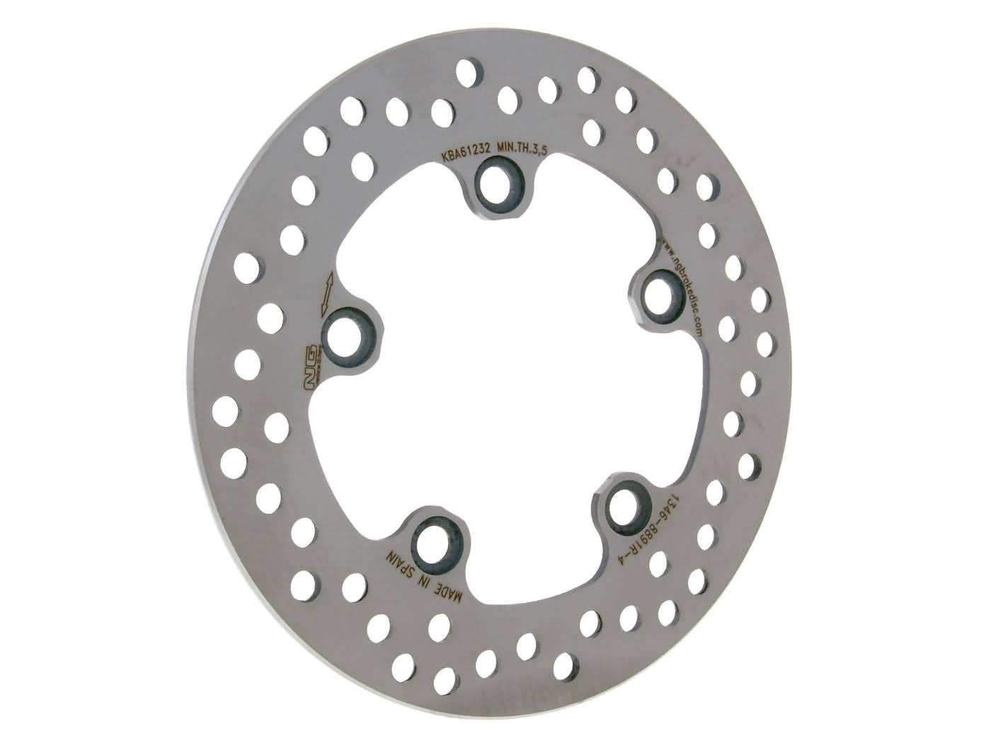 Disc de frână spate NG Brake Disc pentru Kymco Like 125, Like 200i, Grand Dink 125i, Grand Dink 300i