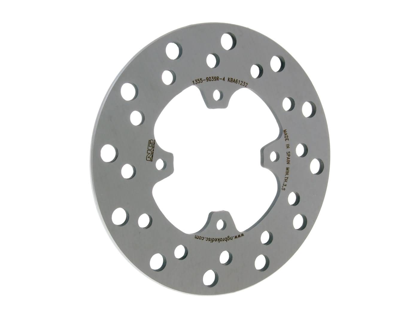 Disc de frână NG Brake Disc spate pentru SYM Jet 50 R SportX, Jet 50 SR SportX (2007-2013)