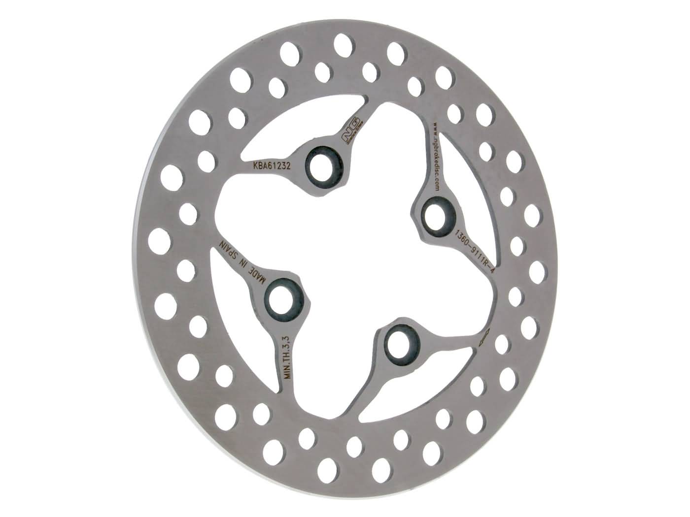 Disc de frână NG Brake Disc față pentru Honda Lead 110i NHX110 (2008-)