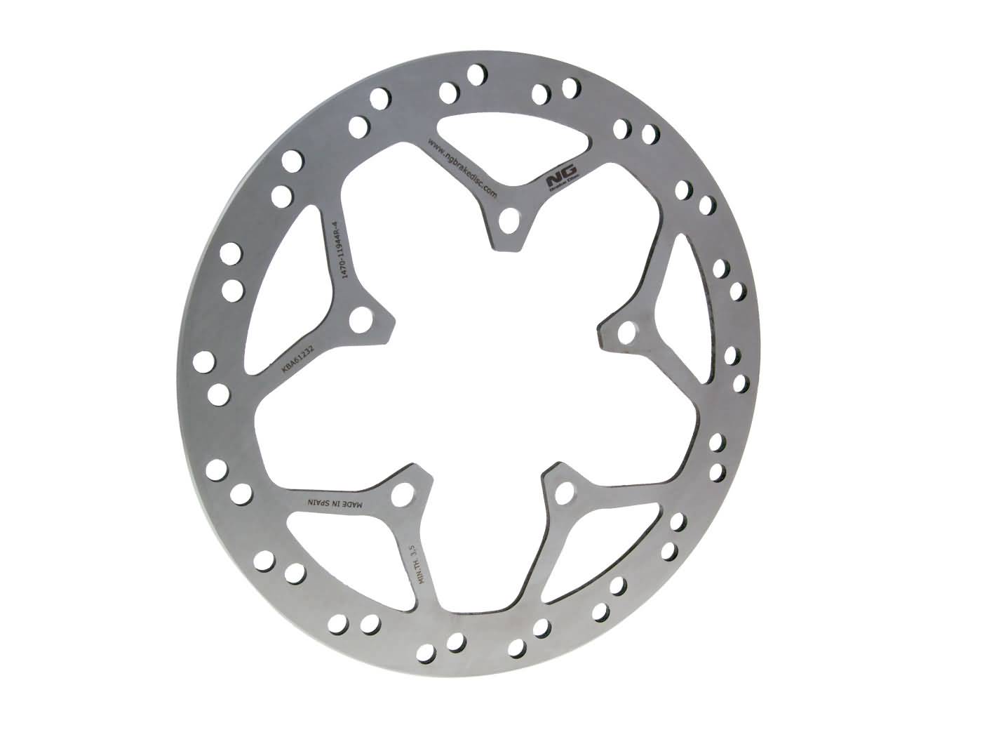 Disc de frână spate NG Brake Disc pentru SYM Citycom 300 ie