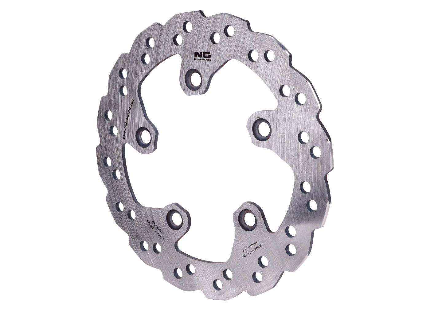 Disc de frână NG Brake Disc Wavy pentru SYM HD2 125 E3, HD2 200 ie, HD2 125 E4
