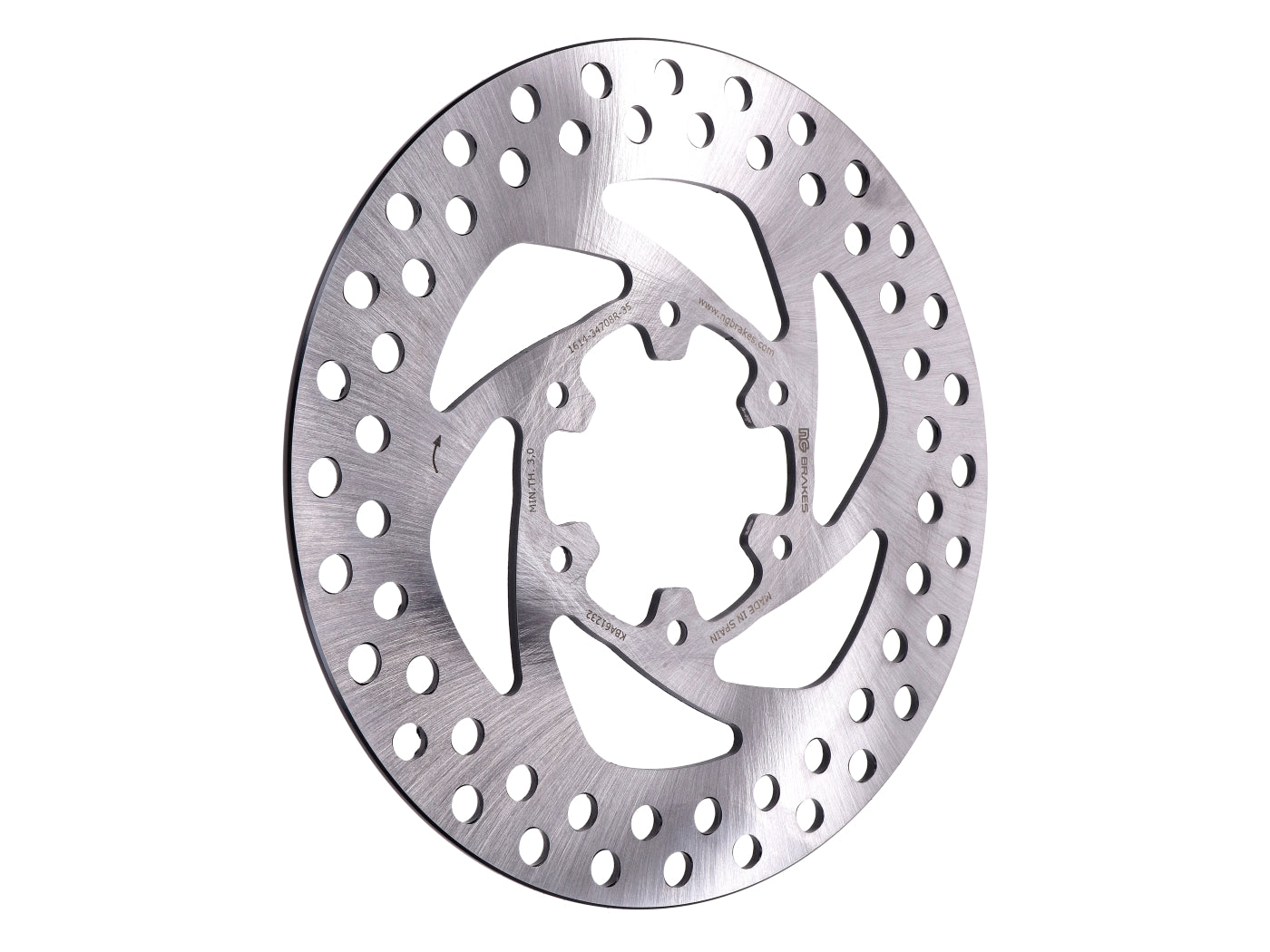 Disc de frână NG Brake Disc pentru Derbi Senda, Gilera SMT