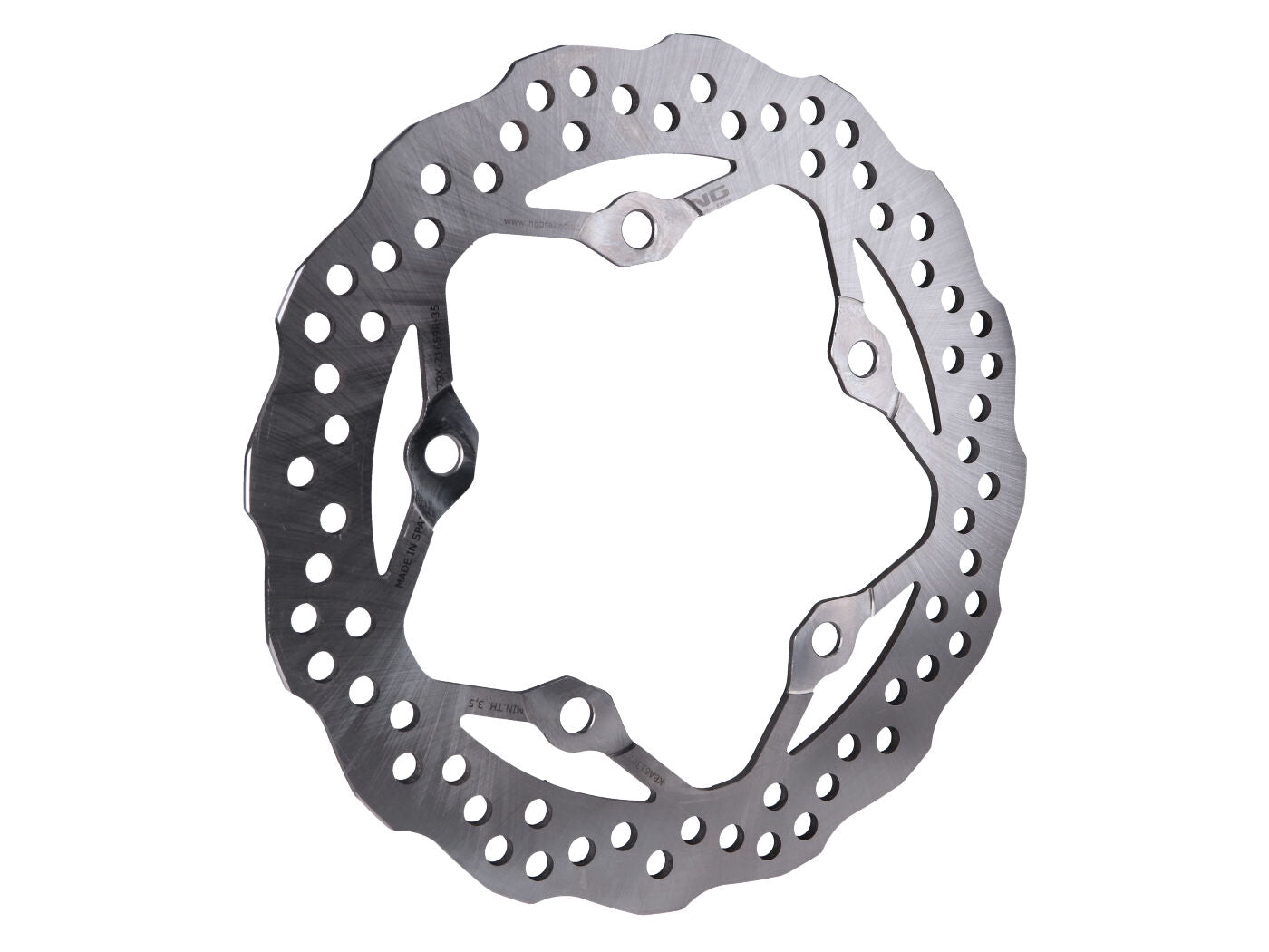 Disc de frână NG Brake Disc Wavy pentru SYM GTS 125 ie Joymax, GTS 300 ie Joymax