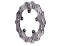 Disc de frână față NG Brake Disc Wavy D=220mm pentru Vespa Modern, Piaggio, Vespa Classic, Derbi și alte modele