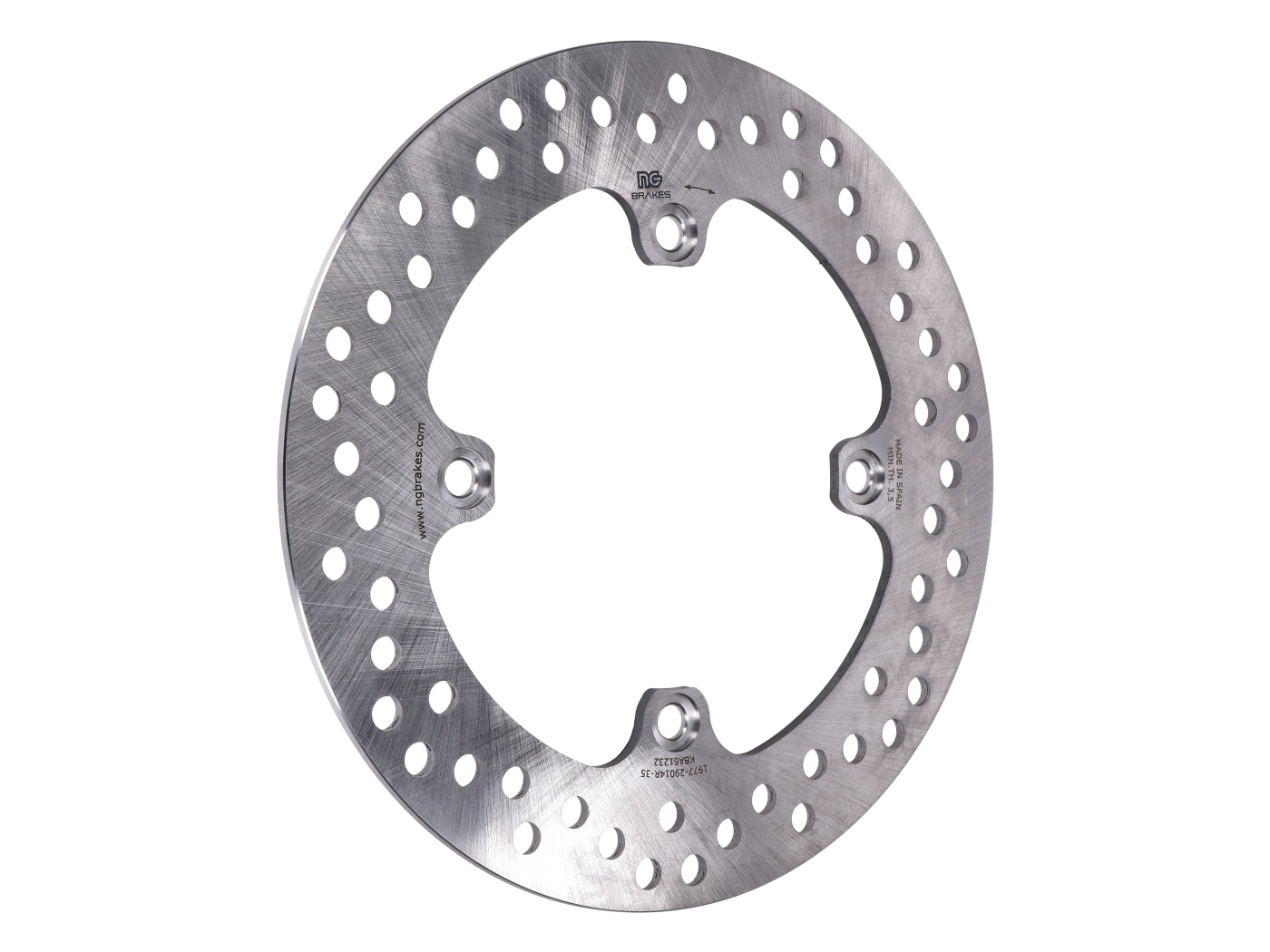 Disc de frână spate NG Brake Disc pentru Rieju Strada 125 AC, Strada 125 ie LC
