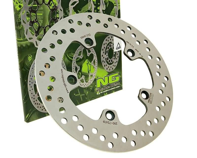 Disc de frână NG Brake Disc pentru Aprilia RS 50, RS 125 2T, RS Tuono 50, RS Tuono 125 și alte modele