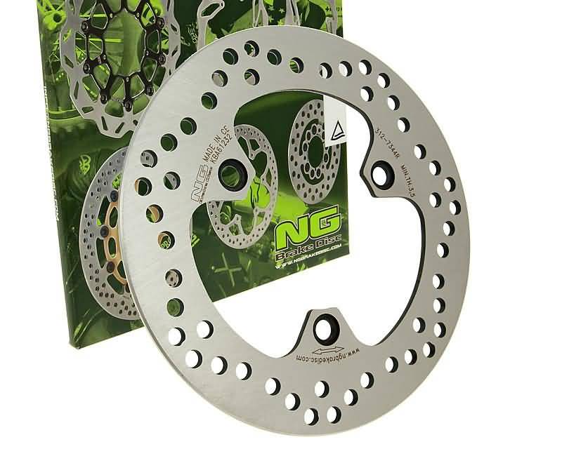 Disc de frână NG Brake Disc pentru Honda SH 50 Scoopy [AF40], SH 100 Scoopy [JF11]