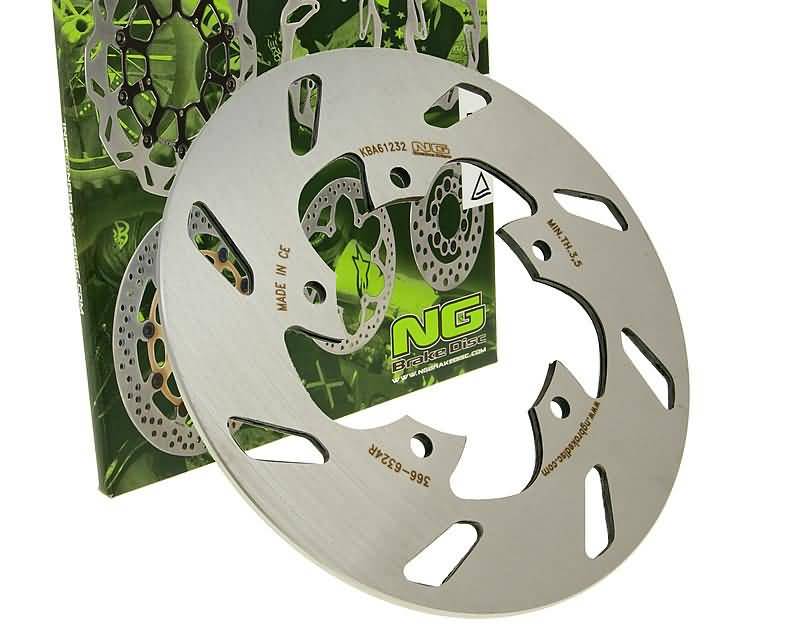 Disc de frână NG Brake Disc pentru Gilera Runner, Stalker, Piaggio NRG, Zip, Derbi GP1 și alte modele