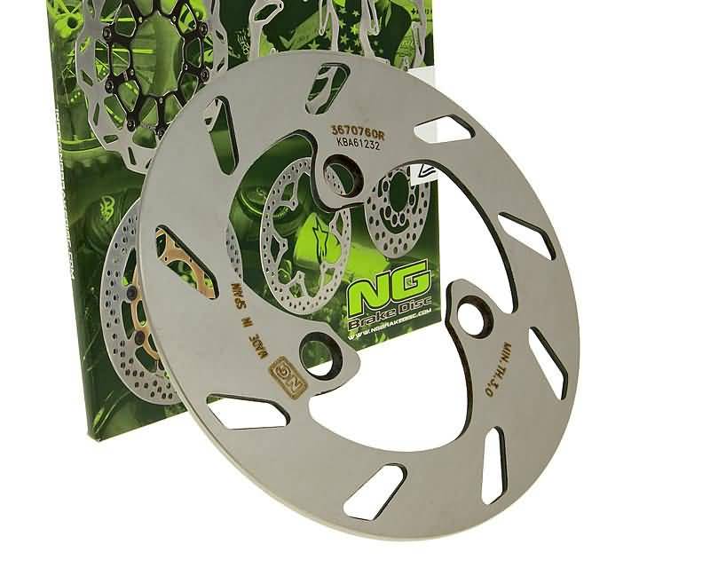 Disc de frână NG Brake Disc față pentru Peugeot Elystar 50
