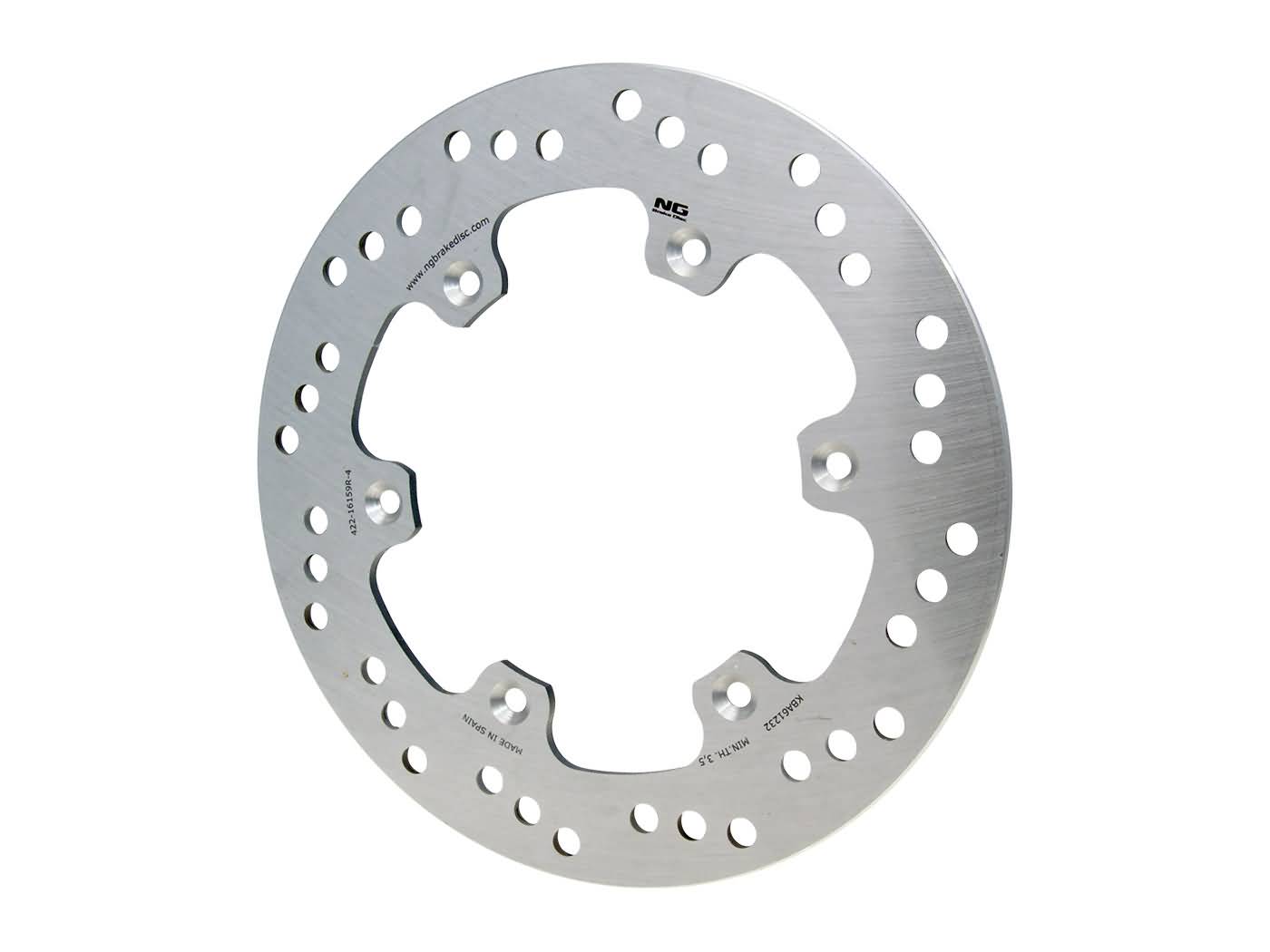 Disc de frână NG Brake Disc pentru Yamaha WR125-X SM, DT 125 R, TDR 125