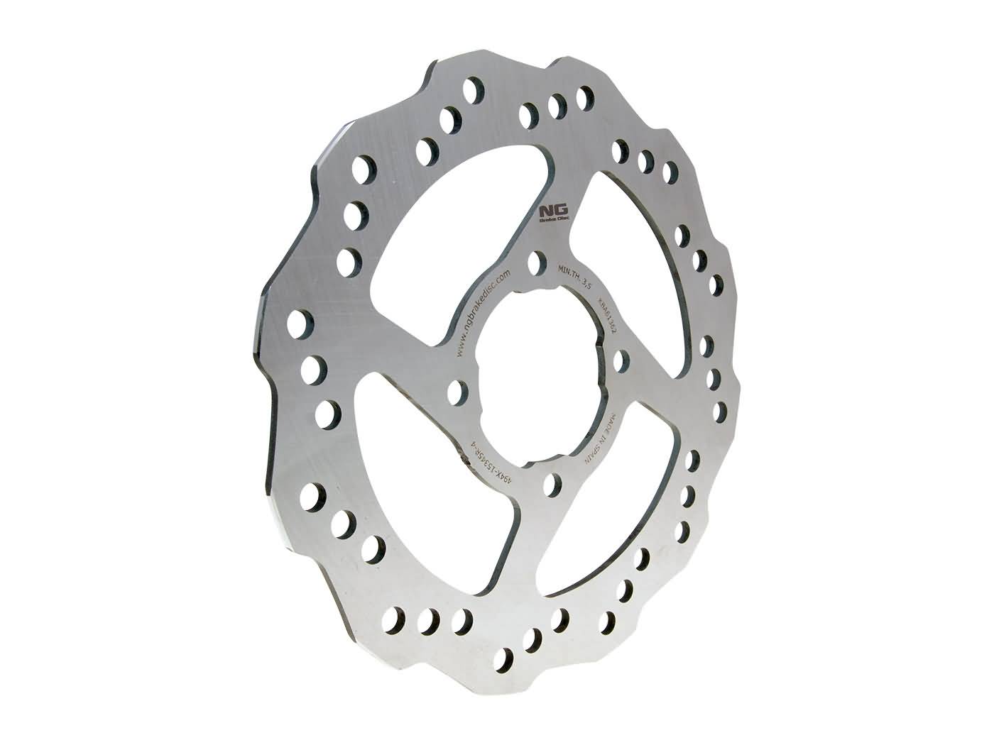 Disc de frână NG Brake Disc Wavy pentru Yamaha YFM 125 R Raptor